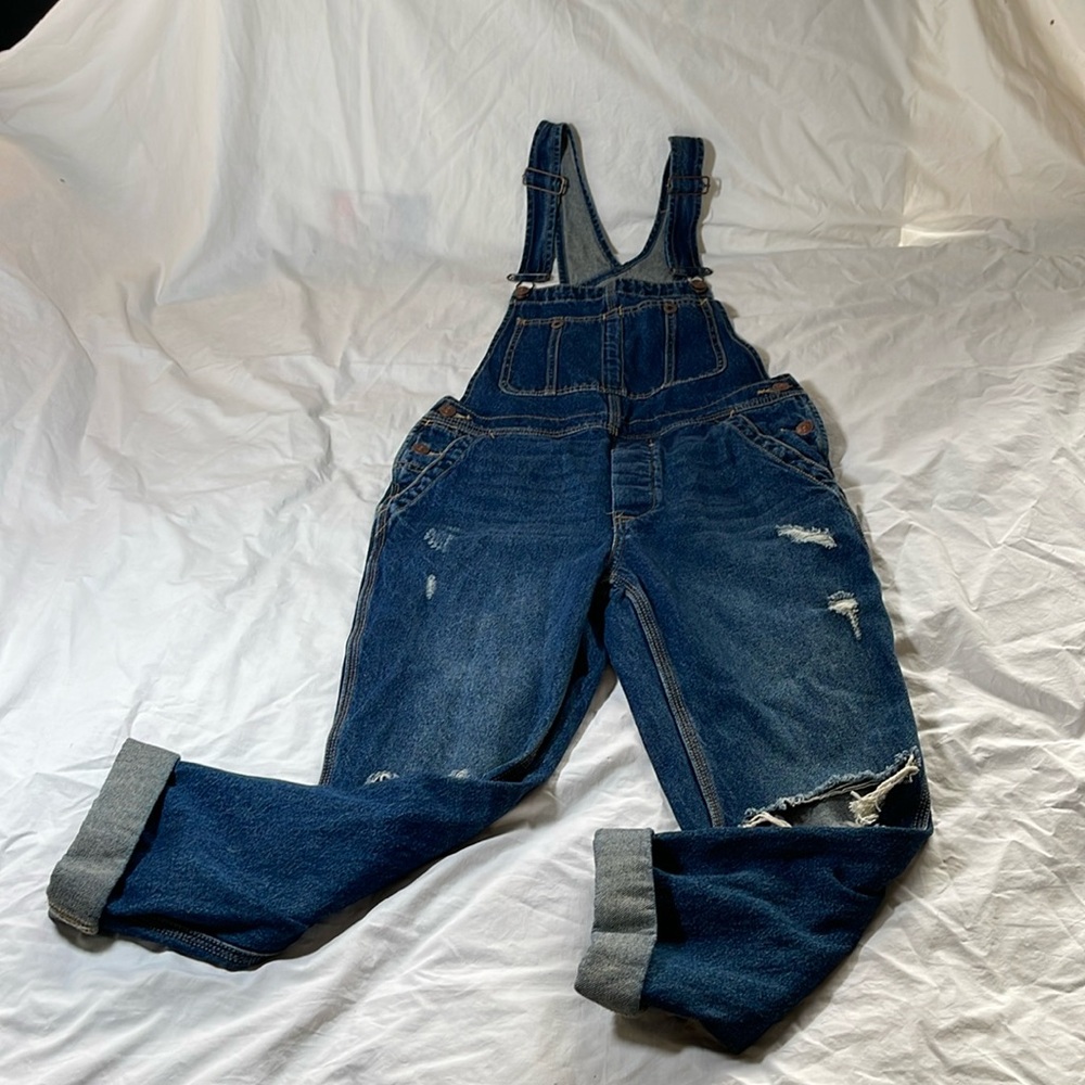 We The Free Crop Overalls